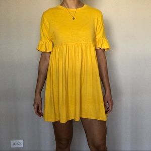 ASOS Yellow BabyDoll/Smock dress